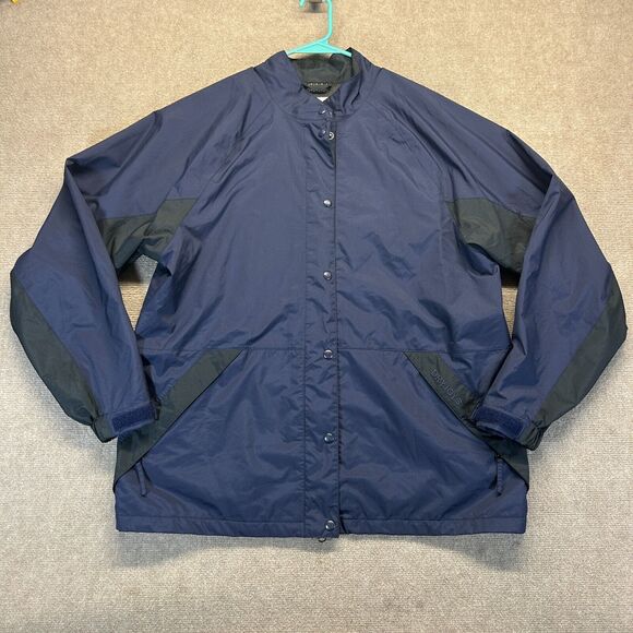 FootJoy Jackets & Blazers - FootJoy Dryjoys Golf Jacket Womens Large Navy Full Zip Mesh Lined Rain Wind Vent